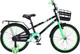 Миниатюра изображения товара Детский велосипед Nialanti Spike 20 2025 (черный/зеленый, разобранный, в коробке)