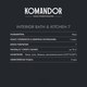 Миниатюра изображения товара Краска KOMANDOR Interior Bath&Kitchen 7 База А (9л, матовый)