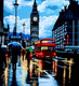 Миниатюра изображения товара Картина по номерам Школа талантов Дождливая улица / 9898615