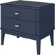 Миниатюра изображения товара Прикроватная тумба Bravo Мебель Джали (ночное небо/лак темный лазурный)
