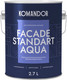 Миниатюра изображения товара Краска KOMANDOR Facade Standard Aqua База А (2.7л, матовый)