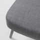 Миниатюра изображения товара Кресло мягкое AksHome Aspen (серая рогожка Bjorn 13/черный)