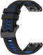 Миниатюра изображения товара Ремешок для умных часов Bingo Double Быстросъемный 26мм (черный/синий)