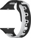Миниатюра изображения товара Ремешок для умных часов Bingo Double Colors для Apple Watch 38/40/41мм (черный/серый)