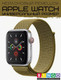Миниатюра изображения товара Ремешок для умных часов Bingo Nylon для Apple Watch (оливковый)
