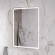 Миниатюра изображения товара Шкаф с зеркалом для ванной EQUIL Nice LED 60 с часами (правый)