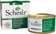 Миниатюра изображения товара Влажный корм для кошек Schesir с тунцом и курицей (85г)