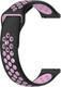 Миниатюра изображения товара Ремешок для умных часов Bingo Sport 20мм (черный/розовый)
