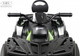 Миниатюра изображения товара Детский квадроцикл RiverToys T001TT 4WD (зеленый)