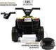 Миниатюра изображения товара Детский квадроцикл RiverToys K004PX (желтый)