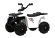 Миниатюра изображения товара Детский квадроцикл RiverToys L222LL (белый)