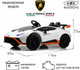 Миниатюра изображения товара Детский автомобиль RiverToys Lamborghini Huracan STO / E888EE (белый)