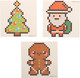 Миниатюра изображения товара Развивающая игра Эврики Аквамозаика. Дед Мороз. Печенька и елочка / 10265829