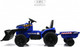 Миниатюра изображения товара Детский автомобиль RiverToys Трактор-погрузчик / T333TT (синий)