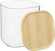Миниатюра изображения товара Емкость для хранения Smart Solutions Glass Bamboo / SS0000165