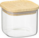 Миниатюра изображения товара Емкость для хранения Smart Solutions Glass Bamboo / SS0000158