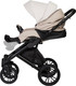 Миниатюра изображения товара Детская универсальная коляска INDIGO Mio Eco 2 в 1 (04, черная кожа/светло-бежевая кожа)