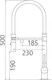 Миниатюра изображения товара Смеситель Gross Aqua Neosteel 3188611SSMBB