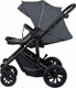 Миниатюра изображения товара Детская универсальная коляска INDIGO Coin 2 в 1 (темно-серый)