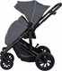 Миниатюра изображения товара Детская универсальная коляска INDIGO Coin 3 в 1 (темно-серый)