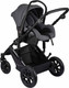 Миниатюра изображения товара Детская универсальная коляска INDIGO Coin 3 в 1 (темно-серый)