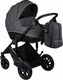 Миниатюра изображения товара Детская универсальная коляска INDIGO Coin 3 в 1 (темно-серый)