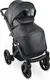 Миниатюра изображения товара Детская универсальная коляска Bexa Ideal Eco 2 в 1 (IE 01, черный/черная кожа)