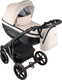 Миниатюра изображения товара Детская универсальная коляска Bexa Ideal Eco 2 в 1  (IE 02, черный/светло-бежевая кожа)