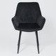 Миниатюра изображения товара Стул AksHome Pablo (черный велюр HLR-66/черный)
