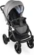 Миниатюра изображения товара Детская универсальная коляска Bexa Ideal Eco 2 в 1 (IE 05, черный/светло-серый кожа)