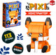 Миниатюра изображения товара Микроконструктор Unicon Pixi. Лисенок 1011A-5 / 10114285 (113эл)
