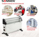 Миниатюра изображения товара Конвектор Sonnen Y-02S / 453494 (белый/черный)