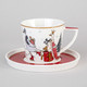 Миниатюра изображения товара Чашка с блюдцем Lefard Family Christmas 425-162