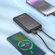 Миниатюра изображения товара Портативное зарядное устройство Hoco Q21 10000mAh PD20W+QC3.0 (черный)