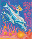 Миниатюра изображения товара Картина по номерам Janod Дельфины / J07981