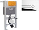 Миниатюра изображения товара Инсталляция для унитаза Oli Expert 82 / 885065+670004 (хром)