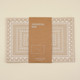 Миниатюра изображения товара Набор сервировочных салфеток Sima-Land Home 9730768 (4шт, бежевый)