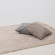 Миниатюра изображения товара Коврик AksHome Geometry Faux Fur (120x170, бежевый меланж)