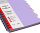 Миниатюра изображения товара Тетрадь Listoff ТПР512080 (фиалковый)
