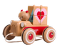 Миниатюра изображения товара Игрушка-каталка Classic World Мишка с кубиками CW53573
