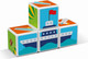 Миниатюра изображения товара Развивающий игровой набор Geomag Магнитные кубики транспорт GM122