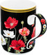 Миниатюра изображения товара Кружка Elan Gallery Маки на черном / 420653