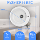 Миниатюра изображения товара Мойка кухонная Saniteco Nova (белый)