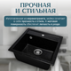 Миниатюра изображения товара Мойка кухонная Saniteco Terra (черный)