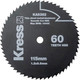 Миниатюра изображения товара Пильный диск Kress KA8382