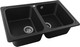 Миниатюра изображения товара Мойка кухонная Saniteco Vetus (черный)