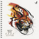 Миниатюра изображения товара Скетчбук Paper Art Kids Tiger / ТСМ405089