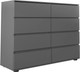 Миниатюра изображения товара Комод Stolline Somero 8 ящиков 467.04 (серый)