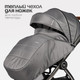 Миниатюра изображения товара Детская универсальная коляска Tomix Walker Lux 3 в 1 / BD101TRIPLLUX (Grey/Dark Grey)