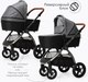 Миниатюра изображения товара Детская универсальная коляска Tomix Walker Lux 2 в 1 / BD101BLUX (Grey/Dark Grey)